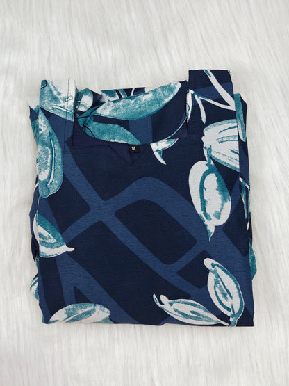 NAVY FLORAL | MAXI