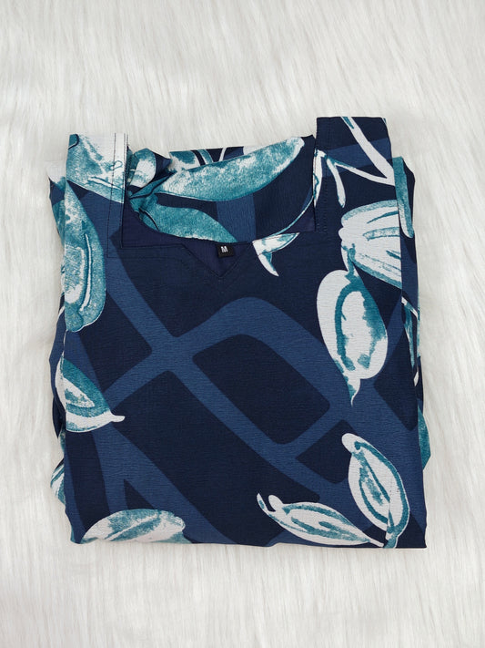 NAVY FLORAL | MAXI