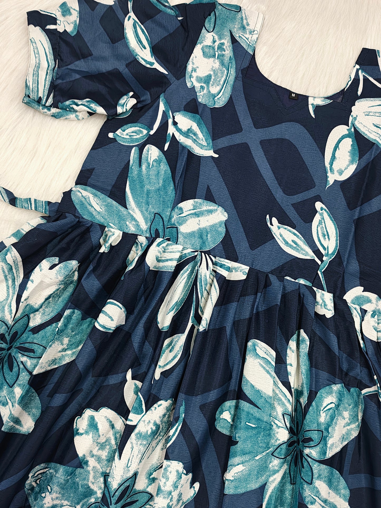 NAVY FLORAL | MAXI