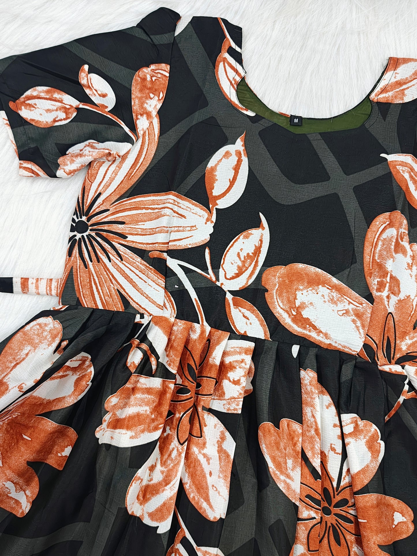 BLACK  FLORAL | MAXI