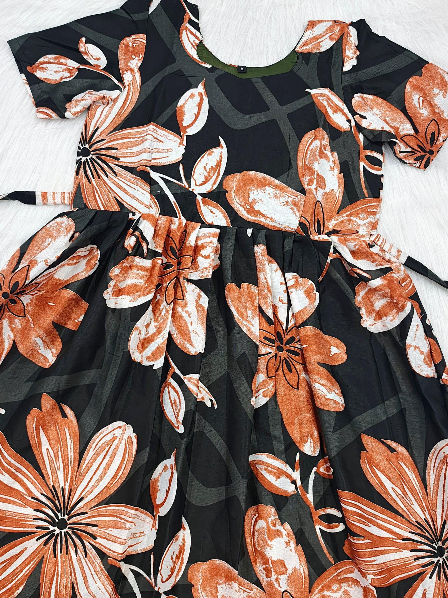BLACK  FLORAL | MAXI