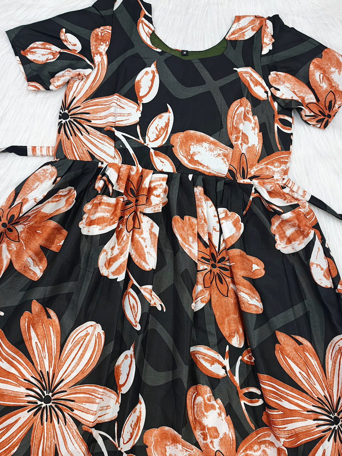BLACK  FLORAL | MAXI