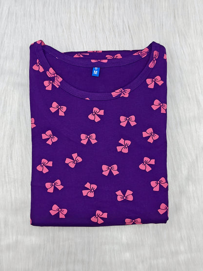 PURPLE PINK BOW | NORMAL
