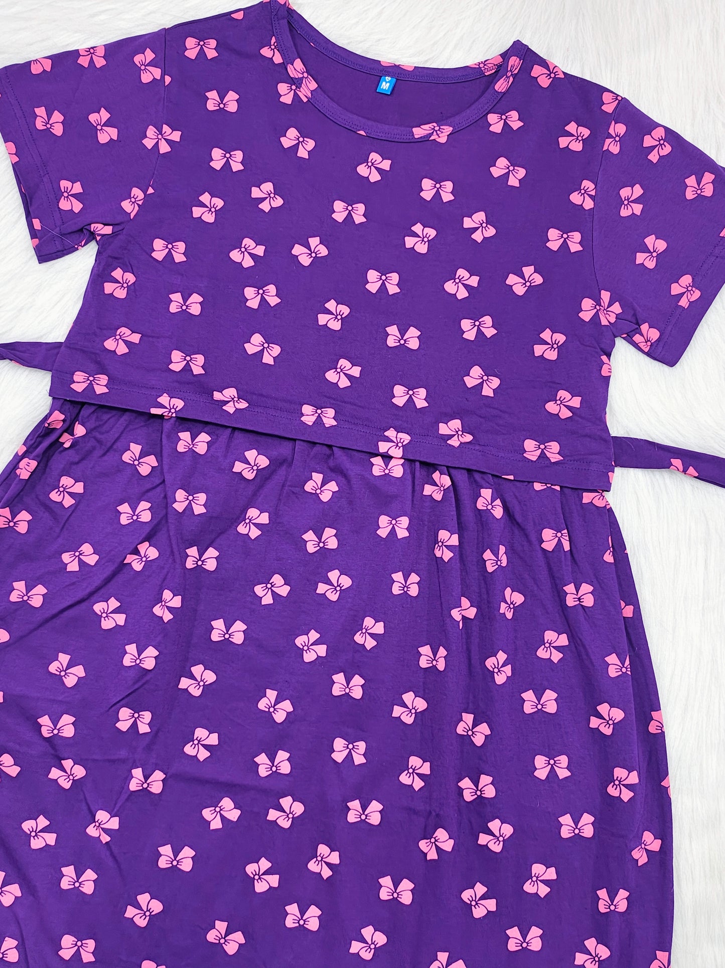 PURPLE PINK BOW | NORMAL
