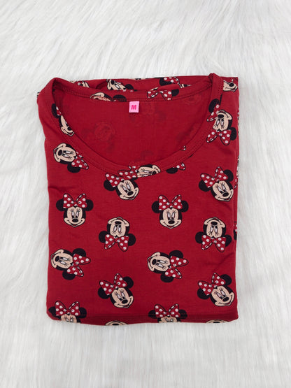 REDDISH MICKEY MOUSE | PUFF
