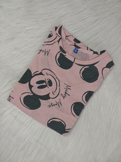 MICKEY MOUSE PINK | NORMAL - thick cotton