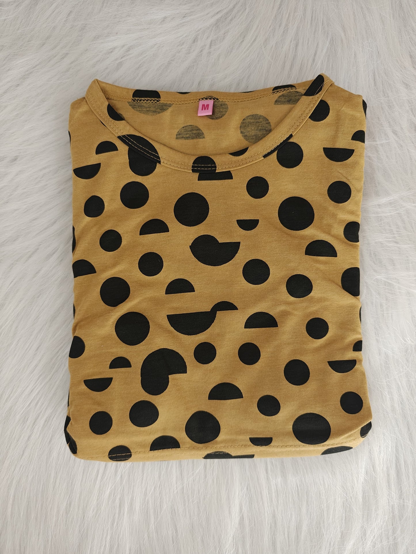 ABSTRACT POLKA DOT | PUFF- thick cotton