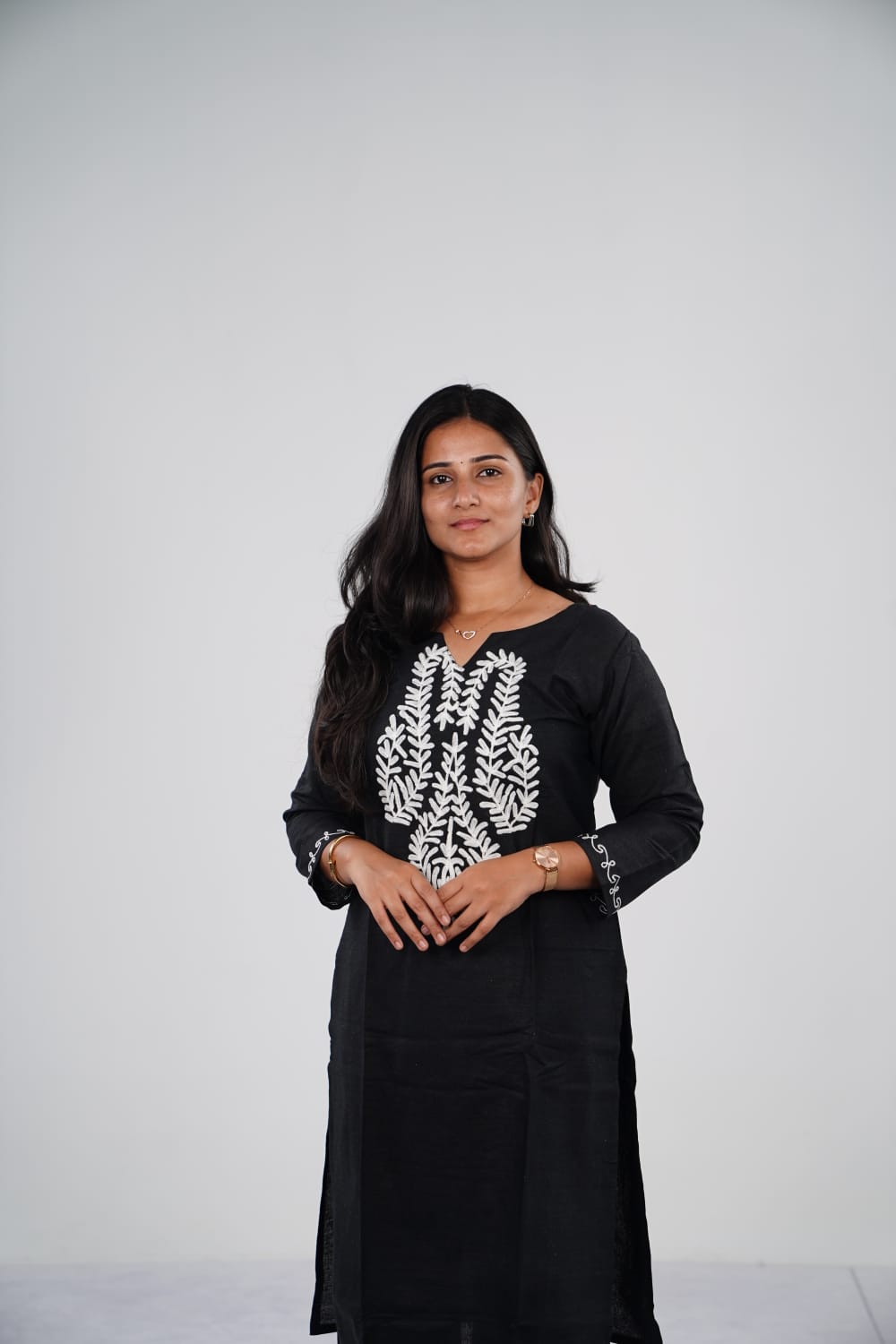 EMBROIDERY BLACK | 2 PIECE