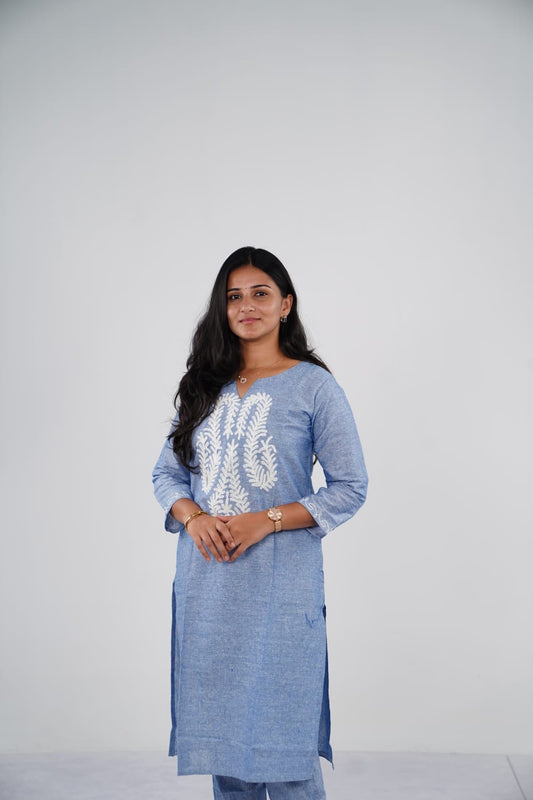 EMBROIDERY JEAN | 2 PIECE