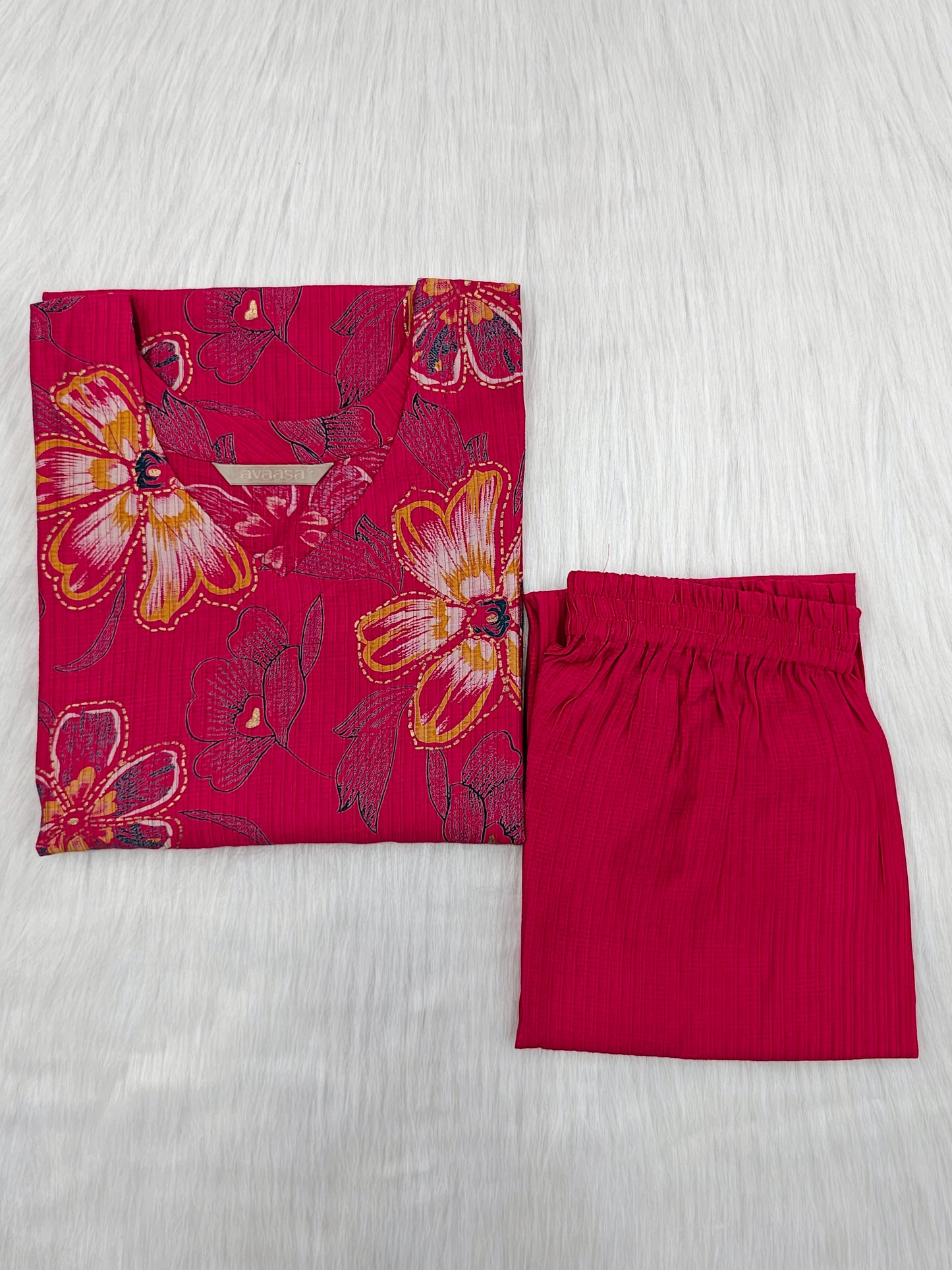 PINK FLORAL | 2 PIECE