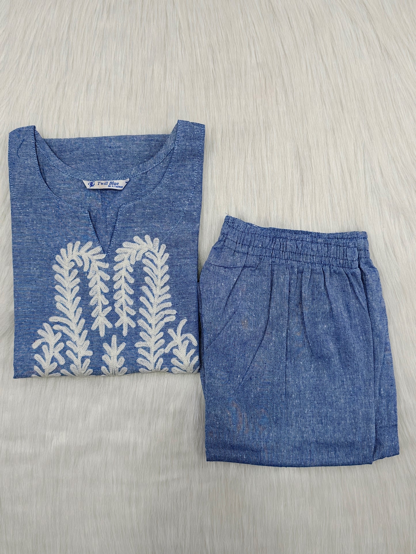 EMBROIDERY JEAN | 2 PIECE