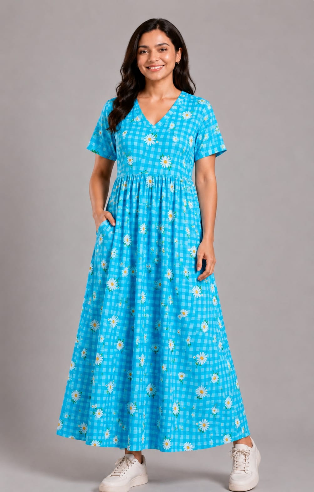 SKY BLUE DAISY   | CASUAL