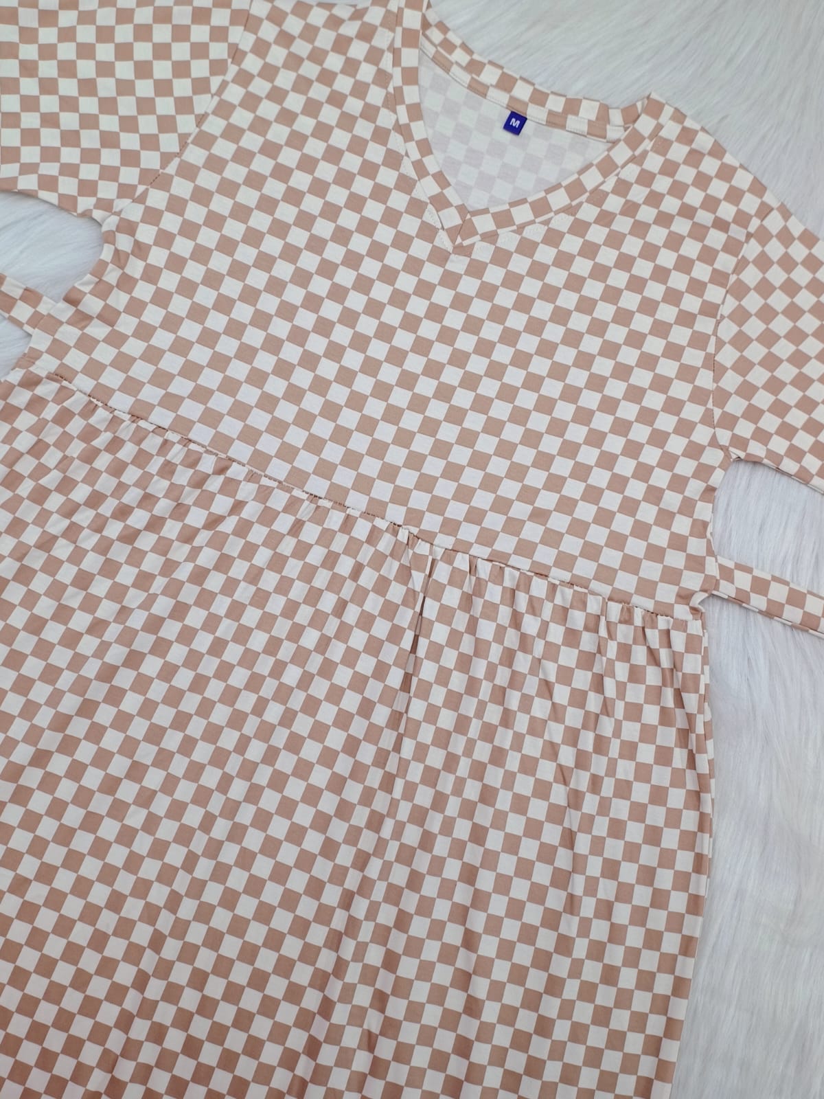 CREAMY CHECKS  | CASUAL
