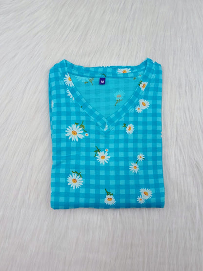 SKY BLUE DAISY   | CASUAL