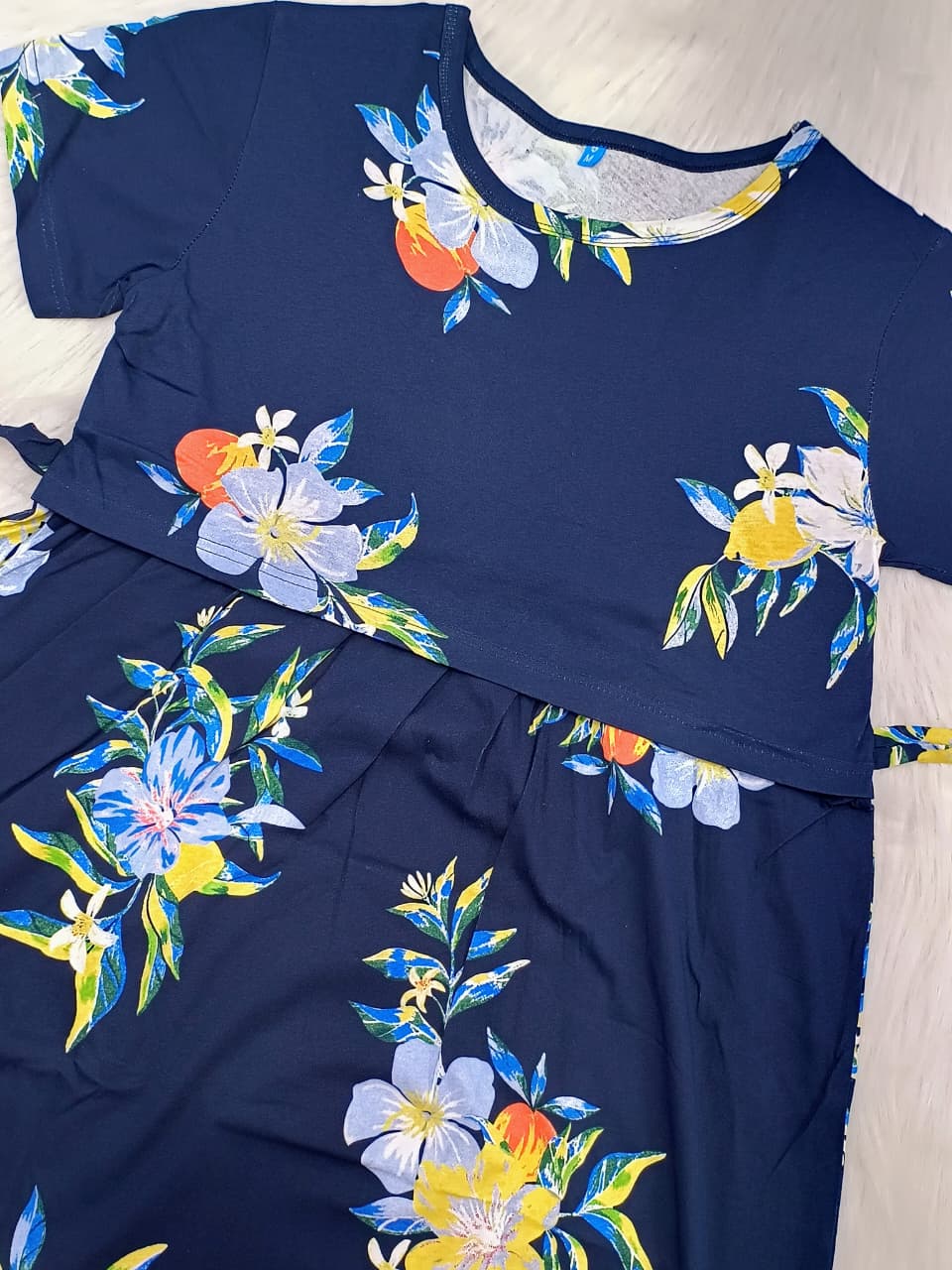 NAVY TROPICAL BLOSSOM   | NORMAL