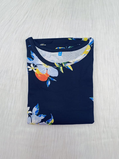 NAVY TROPICAL BLOSSOM   | NORMAL
