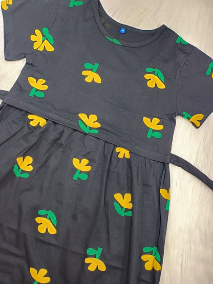 BLACK YELLOW TULIPS  | NORMAL