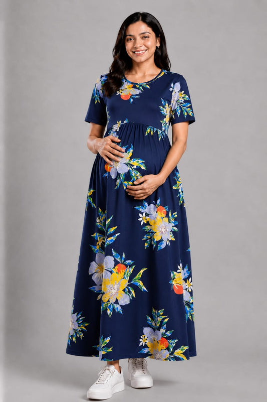 NAVY TROPICAL BLOSSOM   | NORMAL