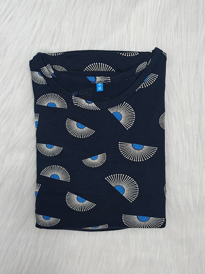 NAVY ROYAL FAN | NORMAL