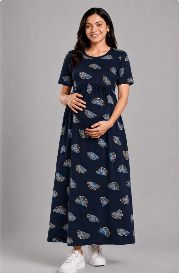 NAVY ROYAL FAN | NORMAL