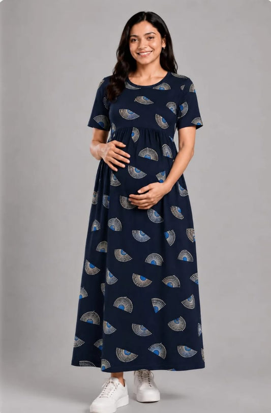 NAVY ROYAL FAN | NORMAL
