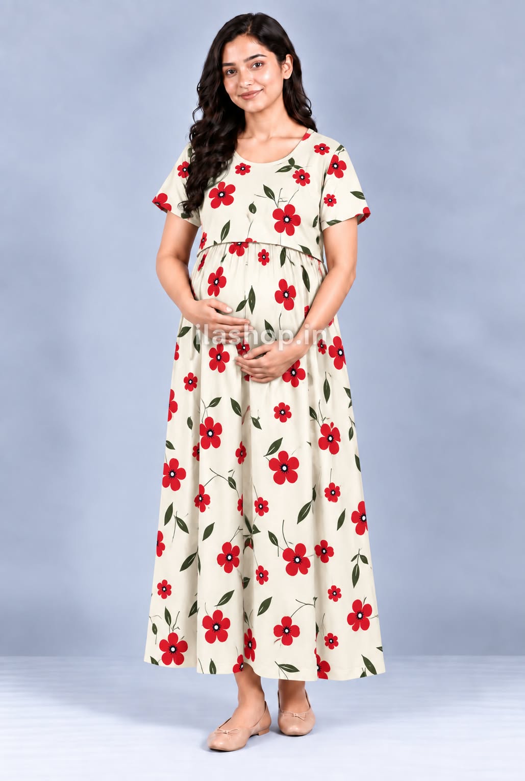 CREAM RED FLORAL | NORMAL