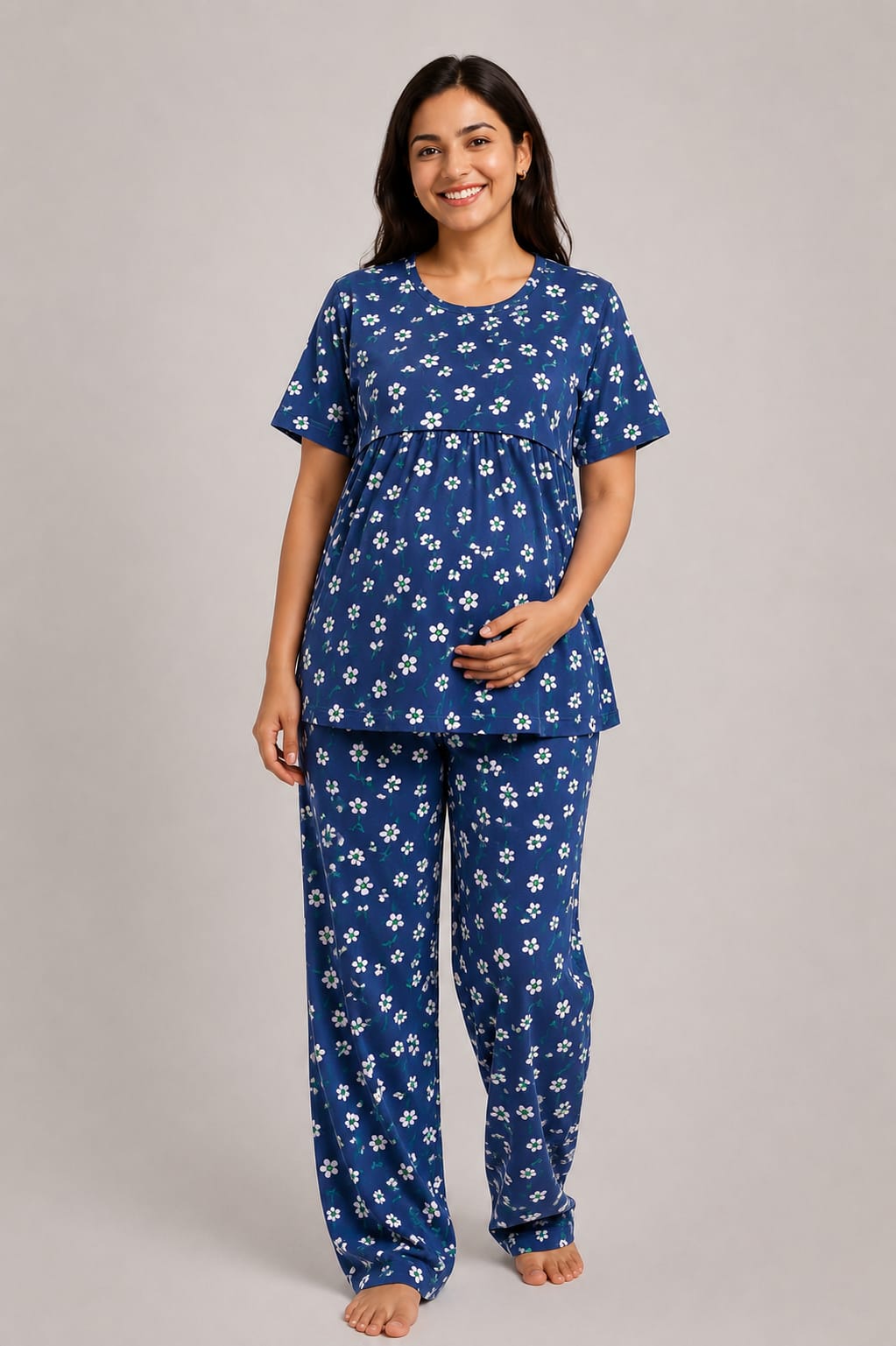 SLATE BLU DAISY | PEPLUM