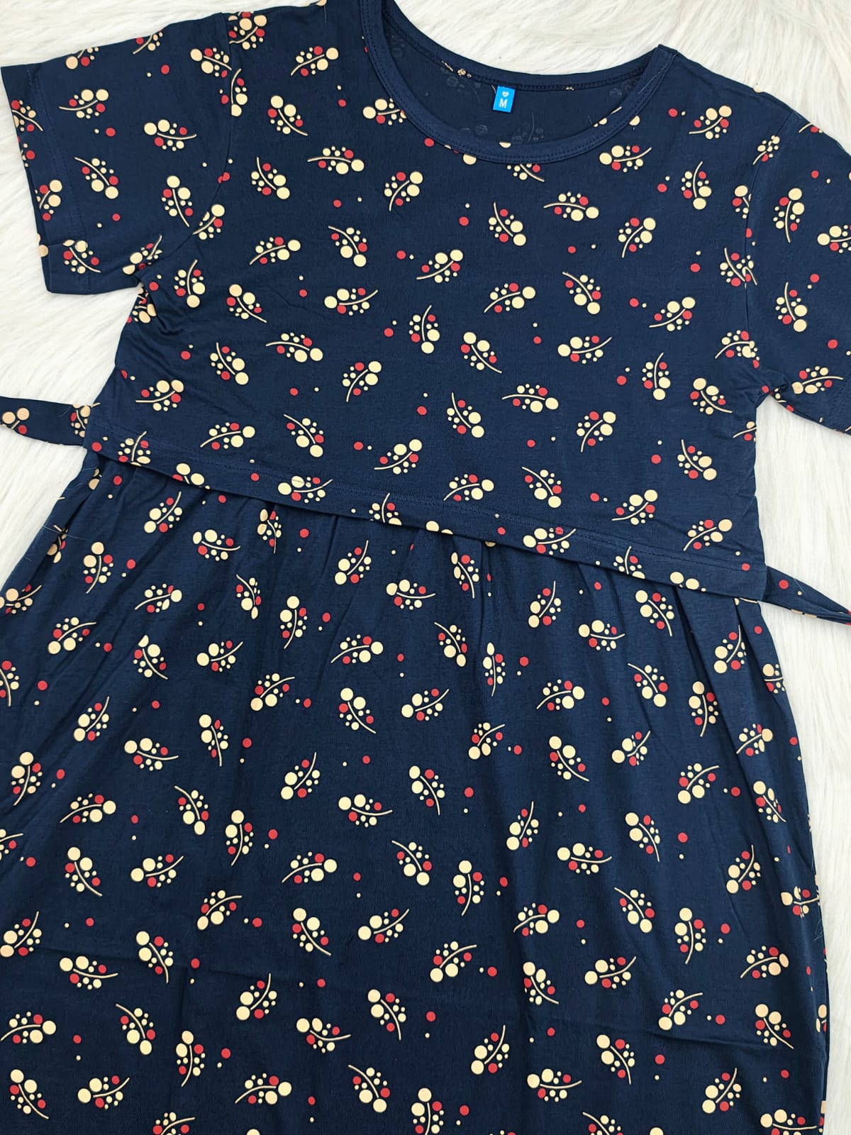 NAVY BERRY DOTS  | NORMAL