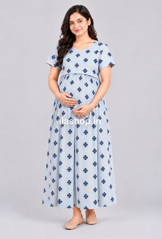 WHITE NAVY KOLAM | NORMAL