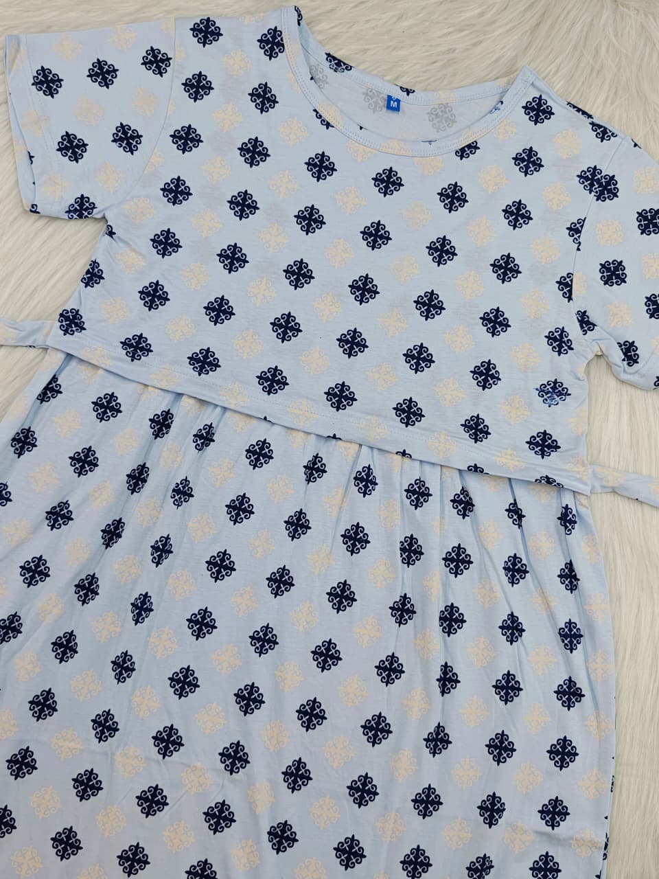 WHITE NAVY KOLAM | NORMAL