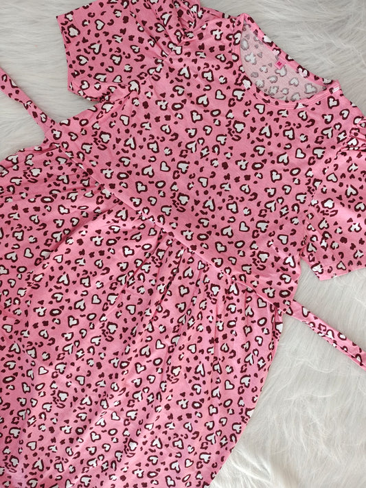 CANDY PINK CHEETAH | PUFF