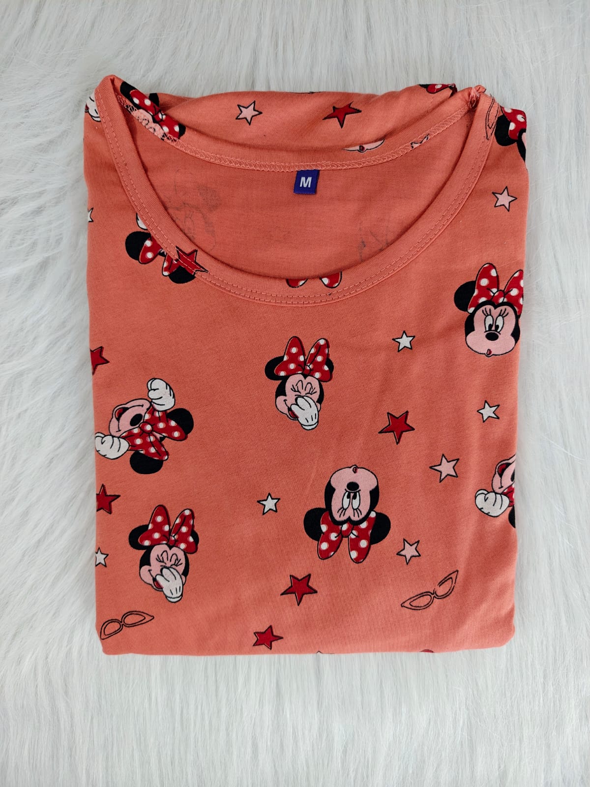 PEACH MINNIE MOUSE | CASUAL