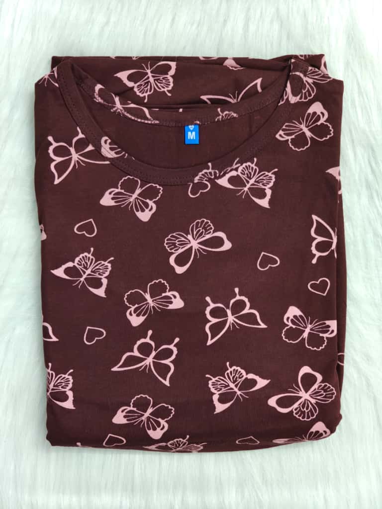 HEART WING MAROON | NORMAL SLEEVE
