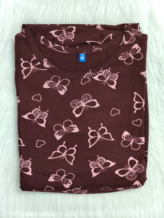 HEART WING MAROON | NORMAL SLEEVE
