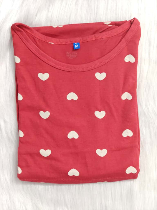 RED WHITE HEART | NORMAL