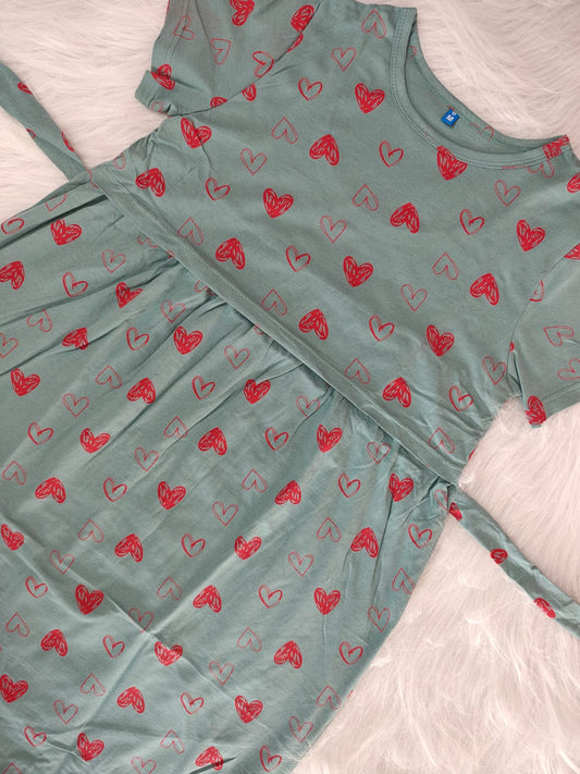 SCRIBBLE RED HEART | NORMAL