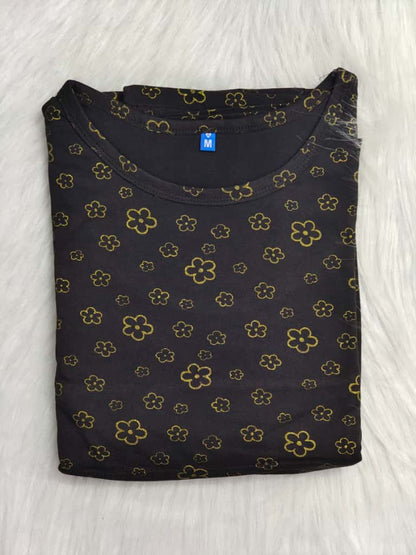 BROWN GLITTER DAISY | NORMAL