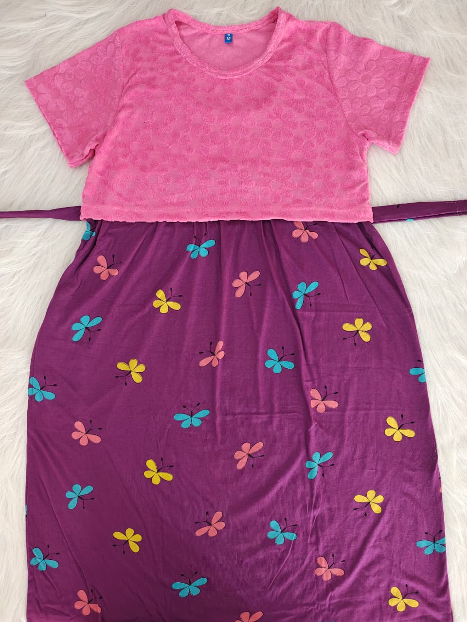 DAISY PINK & PURPLE BUTTERFLY | DUAL