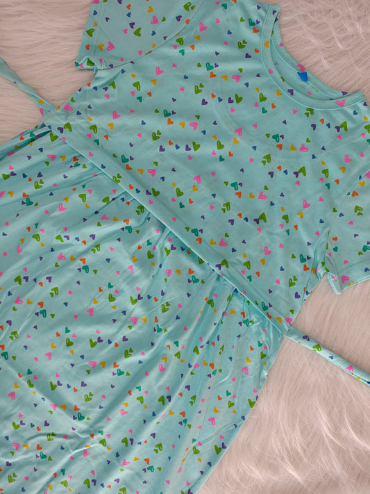SKY BLUE MINI HEART | NORMAL