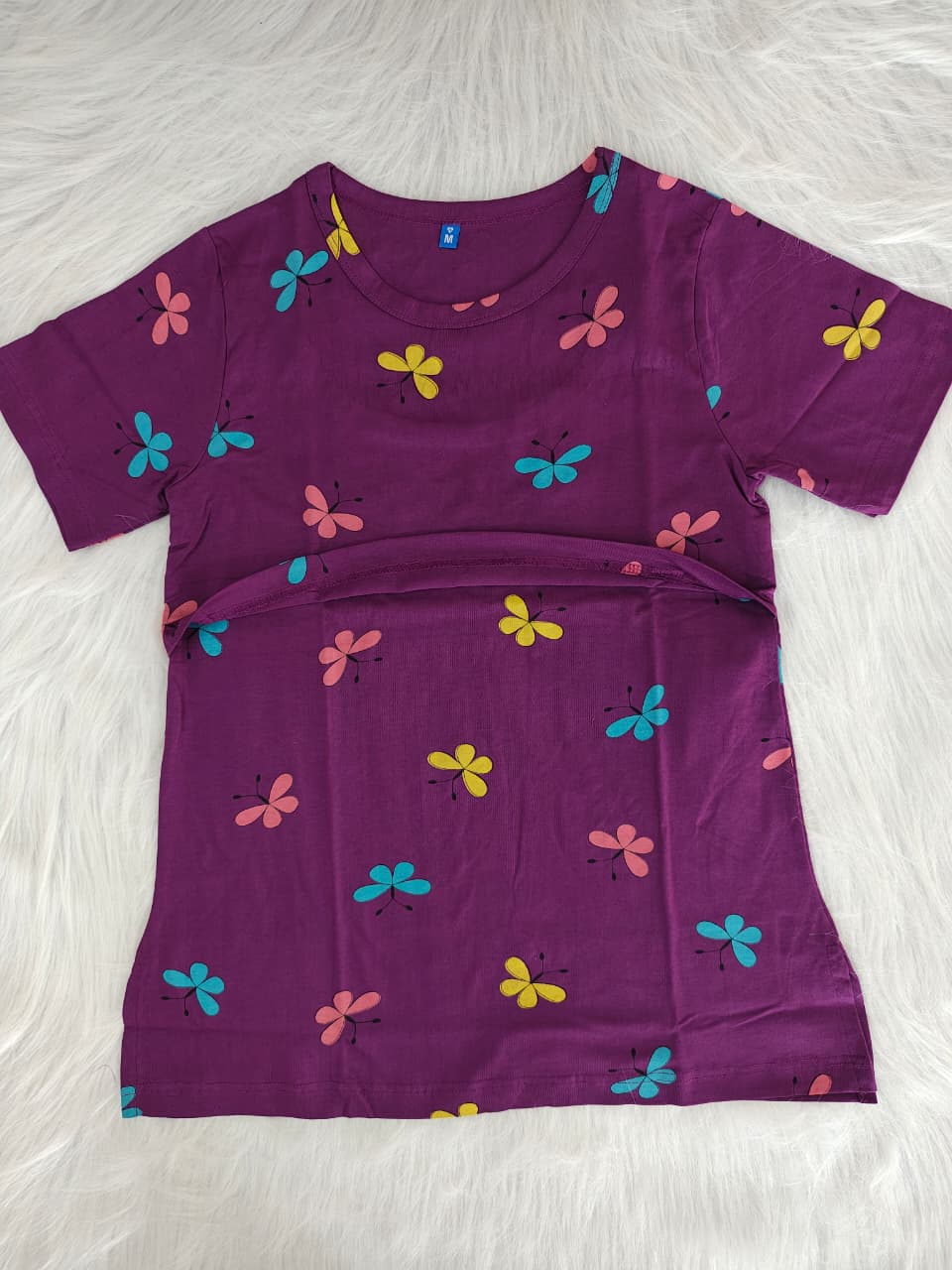 BUTTERFLY PURPLE | FEEDING TEES
