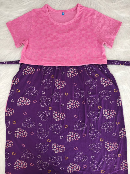 DAISY PINK & PURPLE HEART | DUAL