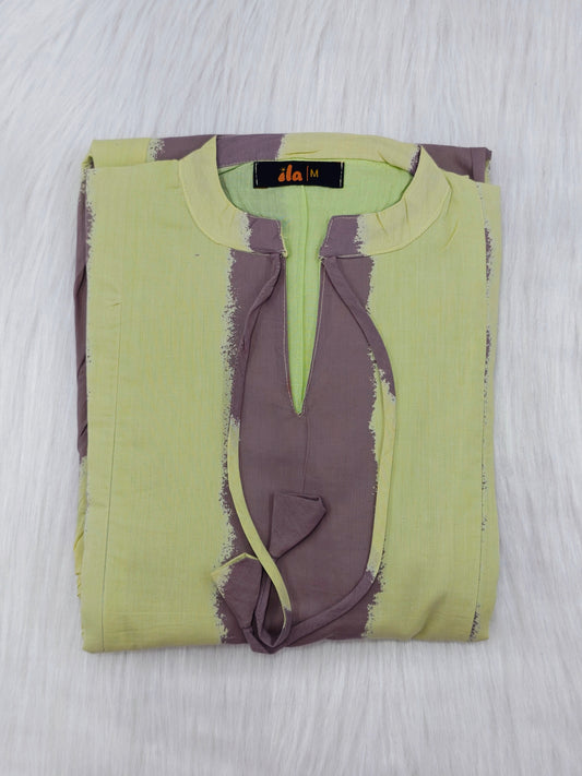 MOSS COCOA STROKE | ZIPPER