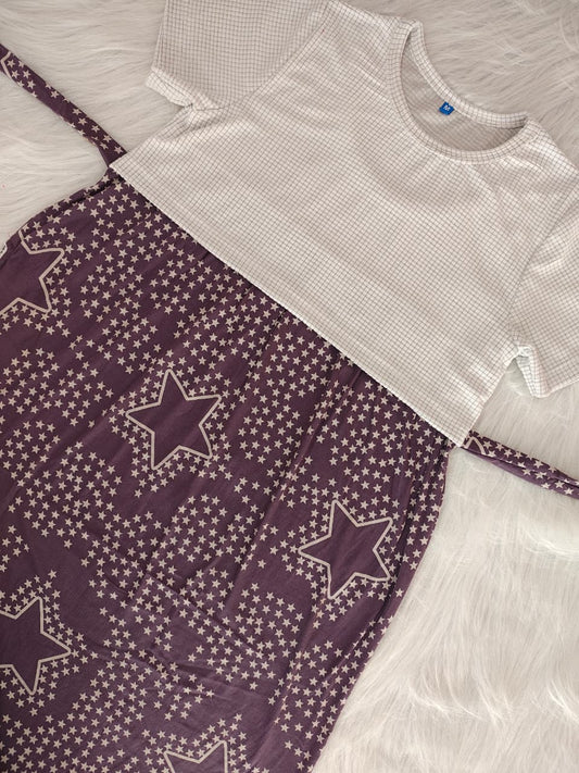 CHECKED WINE STAR | DUAL