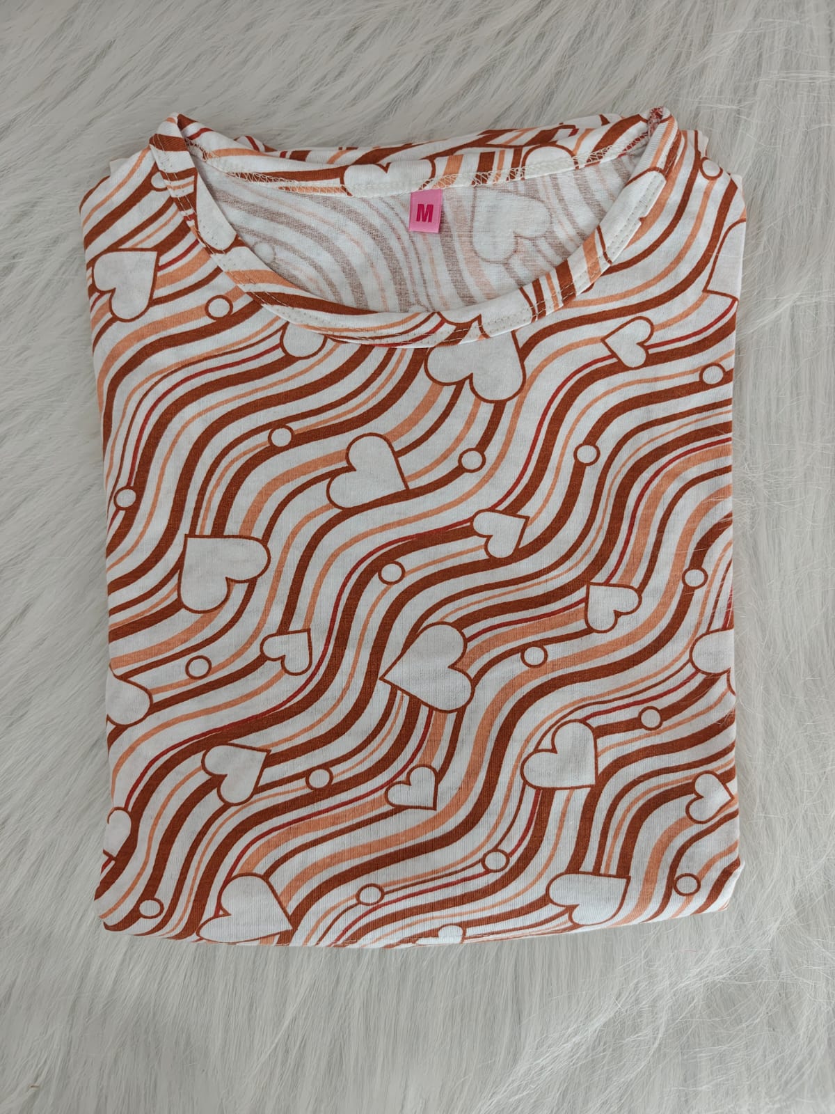 LAYERED BROWN HEART | PUFF
