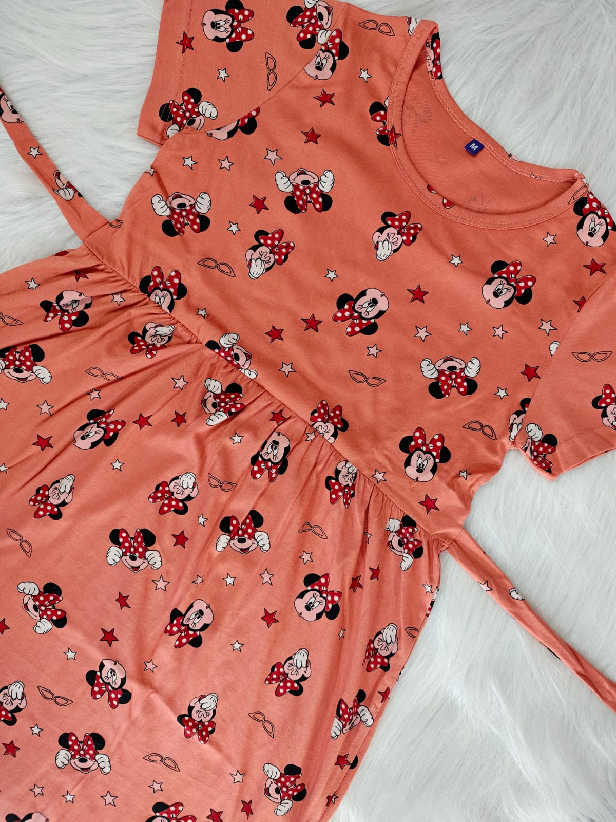 PEACH MINNIE MOUSE | CASUAL