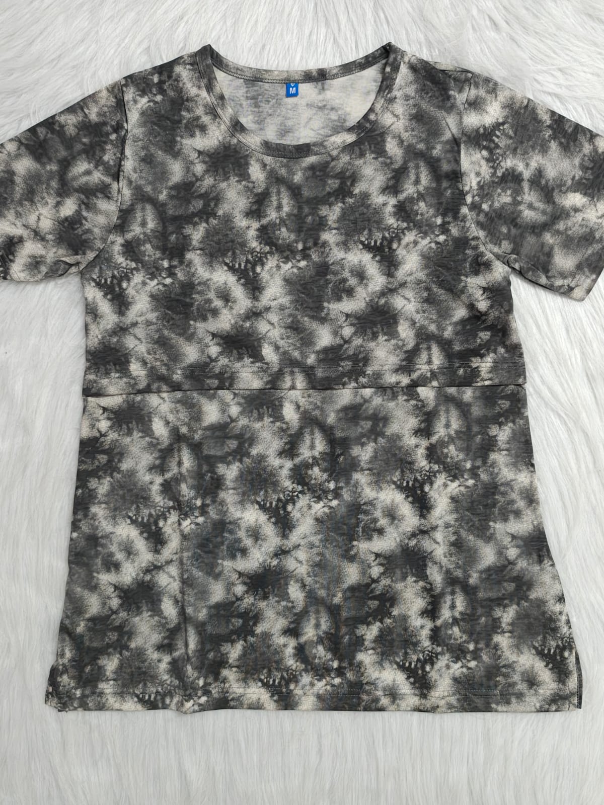 GREY TIE&DIE | FEEDING TEES