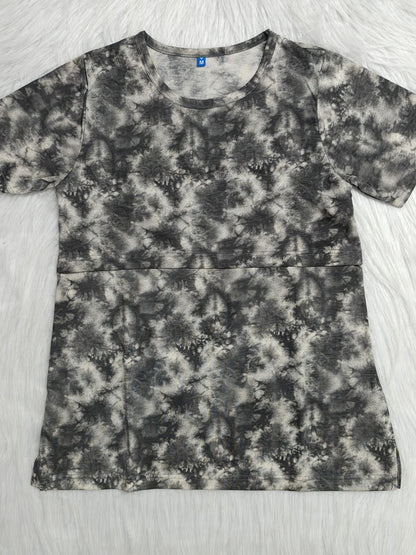GREY TIE&DIE | FEEDING TEES