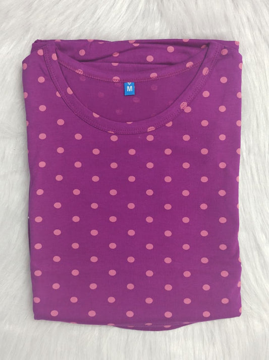 PLUM PEACH POLKA | NORMAL