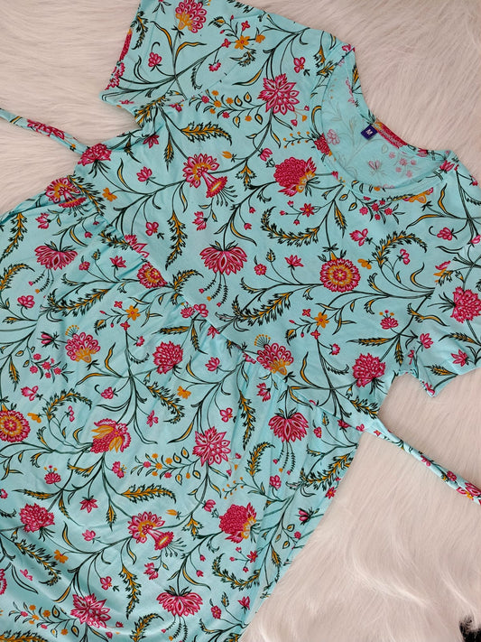 PEACOCK FLORAL | CASUAL