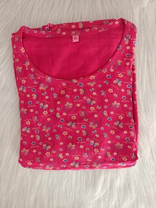MINI BUTTERFLY FLORAL | PUFF